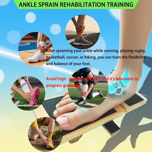 Ankle Foot Strengthener Balance Board Exerciser for Toe Heel Sole Flexibility Stability Balance Training Posture Corrector Physical Therapy Plantar Fasciitis Relief Sprained Ankle in Saudi Arabia