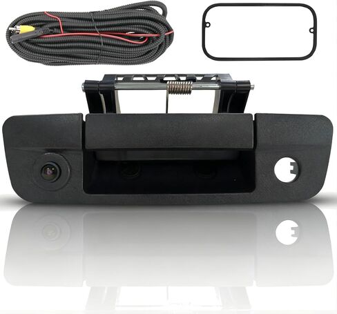 Tailgate Handle Backup Camera for Dodge Ram 1500/2500/3500 (2010-2017) | Rear View Reverse System, Night Vision, Waterproof | Aftermarket Truck Accessories, Easy Installation in Kuwait