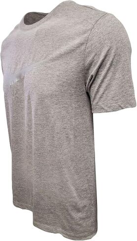 Nike Mens Swoosh Air Metallic Graphic Tee (متوسط ​​، أبيض/فضي) in Kuwait
