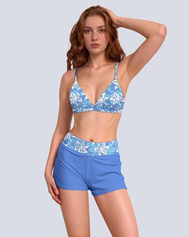 Beautikini Period Swimwear Two Piece Menstrual Swimsuit Bikini Sets Leakproof Tummy Control High Waist Bathing Suit for Girls in Saudi Arabia
