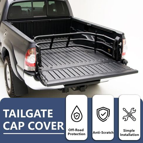 غطاء صب خلفي PIT66 ، متوافق مع 2014-2018 Toyota Tundra (Not Fit 1794 Edition) ، Cap Cap Cap Soffler Top Cover 65717-0C080 To1900146 in Saudi Arabia