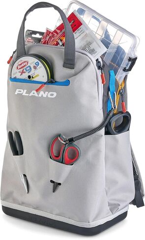 Plano Weekend Softside 3500 حقيبة معالجة ، حقيبة معالجة صيد متطورة ، قاعدة مقاومة للماء ، تخزين فسيح ، أكمام أدوات مقطوعة ، نقاط مرفق سلسلة ديزي in Saudi Arabia