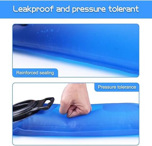 1 pcs of 2L water bag for bike riding sports, hiking and camping outdoor large capacity backpack water bag in Saudi Arabia