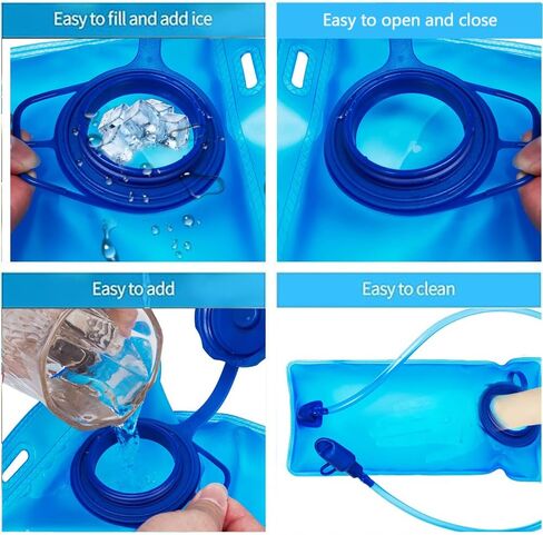 1 pcs of 2L water bag for bike riding sports, hiking and camping outdoor large capacity backpack water bag in Saudi Arabia