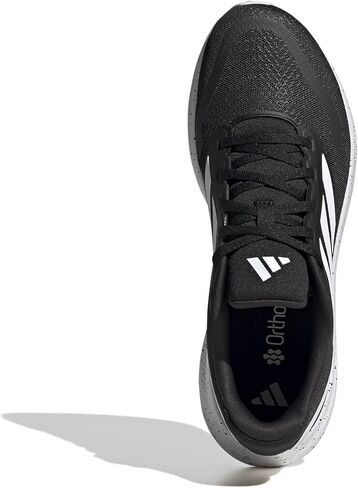 adidas Men's Run Falcon 5 Sneaker, Black/White/Black, 7.5 in Saudi Arabia