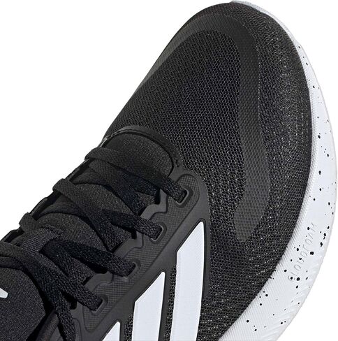 adidas Men's Run Falcon 5 Sneaker, Black/White/Black, 7.5 in Saudi Arabia