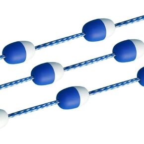 Floating Pool Safety Divider Swim Lane line, Adjustable Pool Safety Rope with Floating Buoys and 2 Pre-Assembled Hooks for Indoor and Outdoor (Blue,30ft) in Saudi Arabia