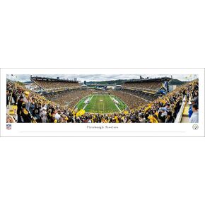 Pittsburgh Steelers, End Zone View - Panoramic NFL Posters and Framed Pictures by Blakeway Panoramas in Kuwait