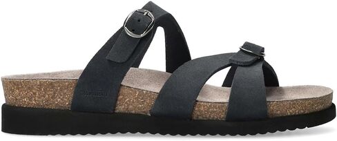 Mephisto Women's Hannel Flat Sandal ، Blue Deep ، 9 in Saudi Arabia