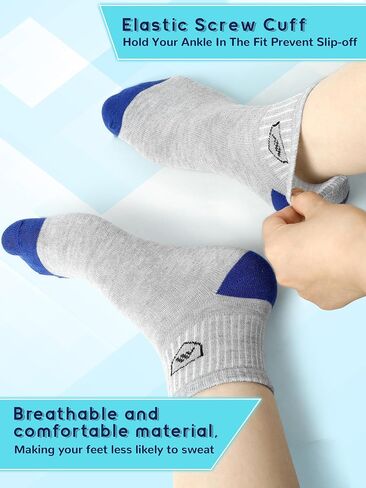 60 Pairs Mens Socks Bulk Homeless Thermal Moisture Wicking Sports Crew Ankle Sock for Men Unisex in Saudi Arabia