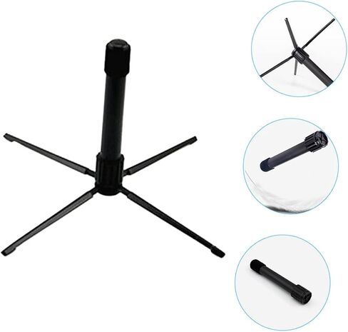 GALPADA Portable Folding Flute Stand Clarinet Display Stand for Home Outdoor Use Collapsible Music Holder with Craftsmanship Durable Space Saving Design in Saudi Arabia