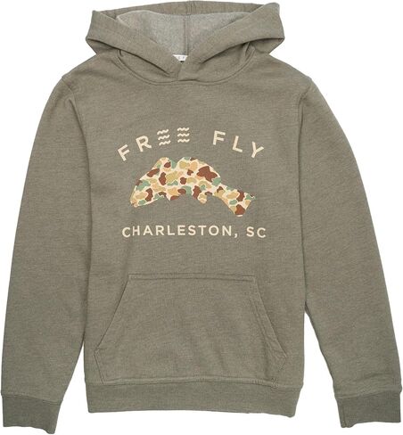 سترة Free Fly Youth Sol Fleece Hoodie - سترة صوف فائقة النعومة مع جيب، للأولاد والبنات in Saudi Arabia