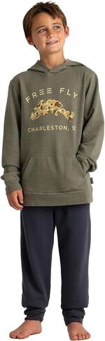 سترة Free Fly Youth Sol Fleece Hoodie - سترة صوف فائقة النعومة مع جيب، للأولاد والبنات in Saudi Arabia