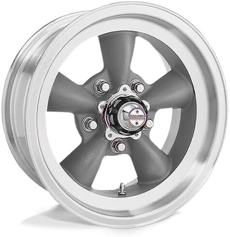 American Racing Vintage VN105D 14X6 5X4.5 GRAY MACH-LP -2MM - VN1054665 in Saudi Arabia