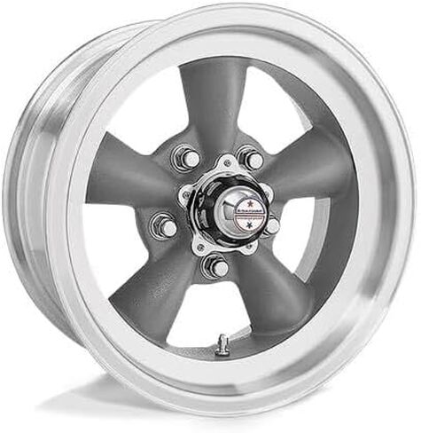 American Racing Vintage VN105D 14X6 5X4.5 GRAY MACH-LP -2MM - VN1054665 in Saudi Arabia