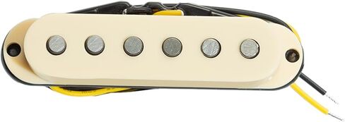Pro Flat Pole Alnico 5 جسر ملفوف واحد/52 مم لاقط 7.2K للجيتار الكهربائي على طراز Strat، أبيض منخفض الضوضاء in Kuwait