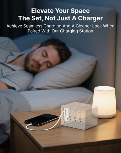USB C Wall Charger with 31.5in Retractable Lightning Cable, 35W PD GaN Fast Charging Block, 2in1 Foldable Charger Compatible with iPhone14/13/12, iPad, Galaxy S25 S24, LG and More(Black) in Saudi Arabia