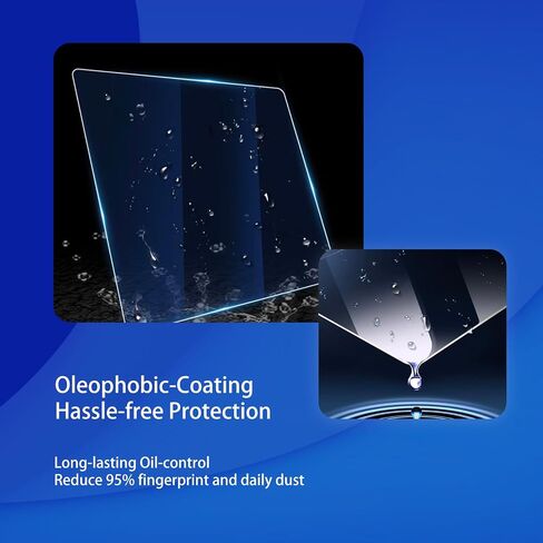 2pcs Matte 2024 2025 Benz C300 Tempered Glass Screen Protector for 2025 2024 2022 2023 Mercedes Benz GLC300 C300 4matic W206/2023 2024 AMG C43/2024 AMG C63 11.9inch Nav. 12.3’’ Dash Anti Glare in Kuwait