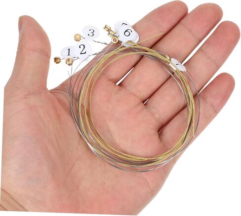 String Metal Lyre Harp Replacement Strings Kit for Effortless Maintenance and Lifespan for Musicians and Music Enthusiasts in Saudi Arabia