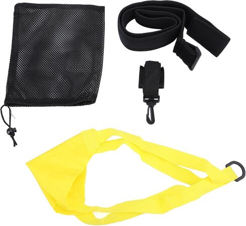 Swimming Strength Training Parachute, Portable Belt for Adults with Swimming Parachute, Swimming Strength Training Parachute for Swimming, Water Sports (30cm) in Saudi Arabia