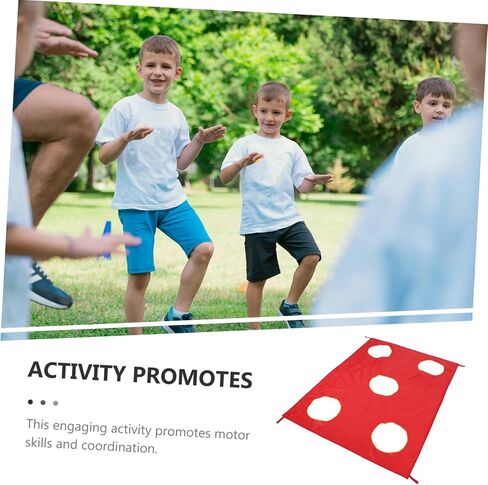 ibasenice Whack-mole Boys and Girls Toys Preschool Activity Toys Parachute for Boys and Girls Team Building Games Random Color in Kuwait