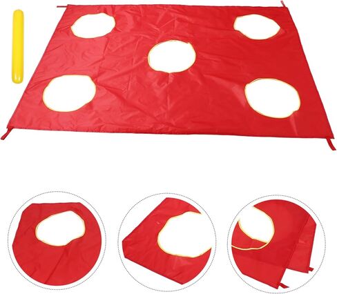 ibasenice Whack-mole Boys and Girls Toys Preschool Activity Toys Parachute for Boys and Girls Team Building Games Random Color in Kuwait