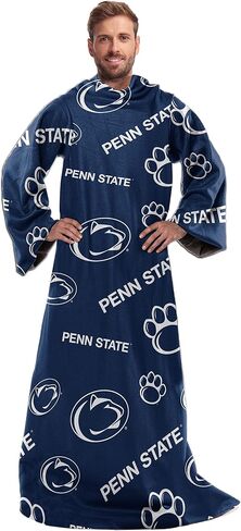 NORTHWEST NCAA Ohio State Toss Silk Touch Comfy Throw with Sleeves 48" x 71" in Saudi Arabia