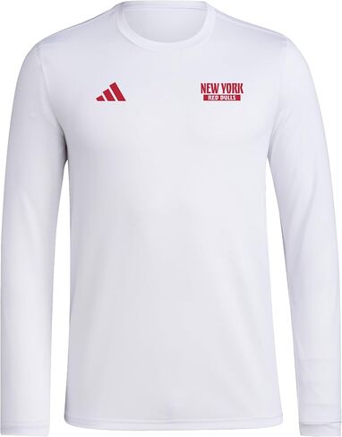 adidas Men's New York Red Bulls Pre-Game Long Sleeve T-Shirt in Saudi Arabia