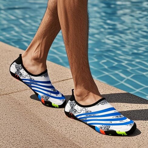 Men Women Water Swim Shoes Quick-Dry Aqua Socks Barefoot for Beach Water Sport Surf in Saudi Arabia