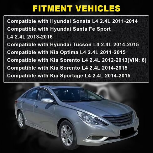 جسم الخانق الإلكتروني المتوافق مع Hyundai Veloster 2012-2017 ، Accent 2012-2019 ، Kia Rio 2012-2018 ، Soul 2012-2019 ، Dodge Attraction 2012-201 ، 1.6L 4Cyl ، استبدل# 35100-2B300 in Kuwait