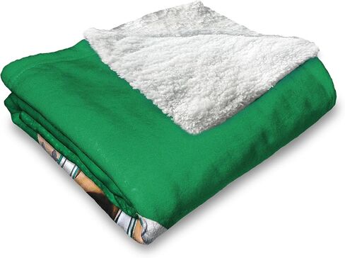 Northwest NBA Boston Celtics Jayson Tatum Silk Touch Sherpa Throw Blanket, Cozy for All Seasons, Lightweight for Couch, Sofa, Boys Girls Bedding, 50 x 60 inches in Saudi Arabia