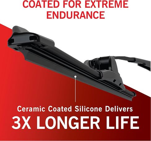 TRICO Signal Premium Silicone 16" + 16" Automotive Replacement Windshield Wipers Beam Blades with Exclusive Predictive Performance Indicator and 3X Longer Life for Select Vehicle Models, 2 Pack in Kuwait