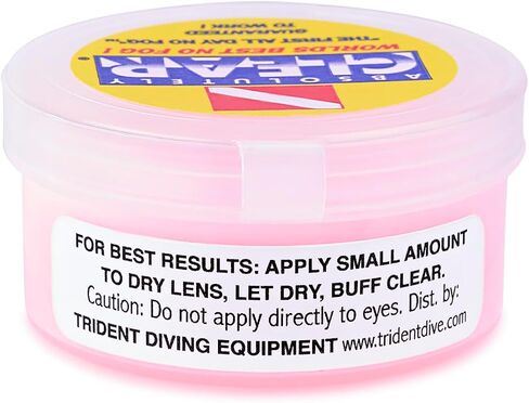 Absolutely Clear DEFOG Defogger – 1 Ounce – Anti-Fog Solution for Eyeglasses, Face Masks, Goggles, Helmets & More – Long-Lasting, Clear Vision, Smudge-Free Protection in Saudi Arabia