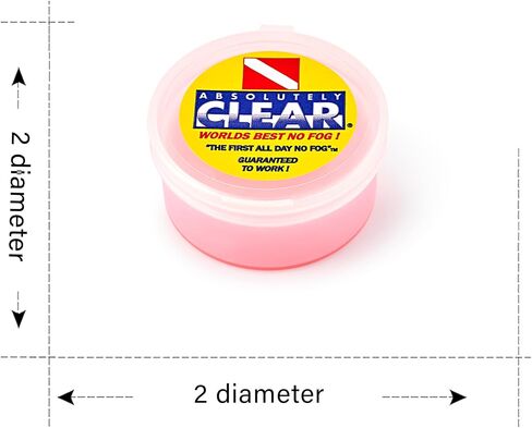 Absolutely Clear DEFOG Defogger – 1 Ounce – Anti-Fog Solution for Eyeglasses, Face Masks, Goggles, Helmets & More – Long-Lasting, Clear Vision, Smudge-Free Protection in Saudi Arabia