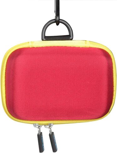 Anleo Hard Travel Case for Mattel UNO Classic Card Game(Only Case) (Yellow+Red) in Saudi Arabia