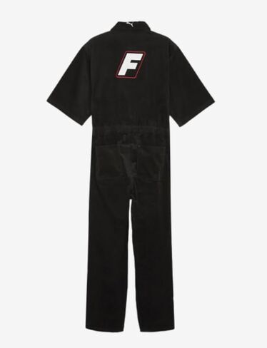 PUMA Men's Ferrari Race Garage Crew Race Suit, Black, XL in Saudi Arabia