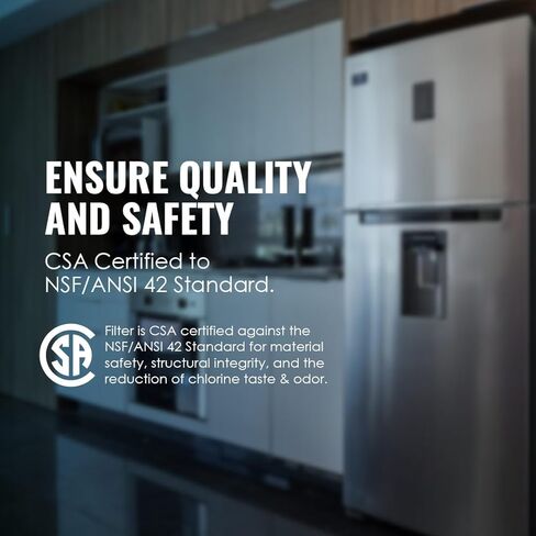 Tier1 ADQ73613401 Refrigerator Water Filter 2-pk | Replacement for LG LT800P, ADQ73613402, Kenmore 9490, 46-9490, 469490, ADQ73613408, DWF-35, Fridge Filter in Kuwait