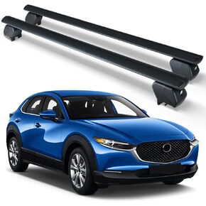 Heavy Duty 300 LBS Roof Rack Cross Bars Compatible with 2023 2024 2025 Mazda CX50 CX-50 with Side Rails, Lockable & Adjustable Crossbars Rooftop Top Luggage Cargo Carrier in Kuwait