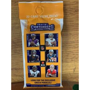 2024 بانيني كونتندرز NFL Football Cello Fat Pack مع 22 بطاقة تداول in Kuwait
