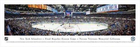 New York Islanders - Final Game at Nassau Coliseum - Blakeway Panoramas NHL Posters in Saudi Arabia