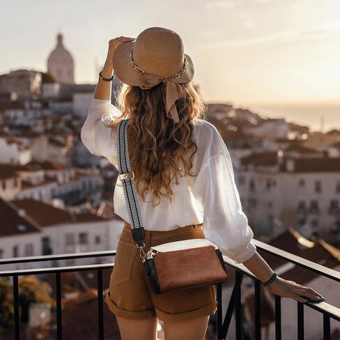 حقيبة Crossbody المضادة للسرقة للنساء ، RFID المقاومة لعمق القطع التي تمنع محافظ السفر ، حقيبة يد الكتف الصغيرة in Saudi Arabia