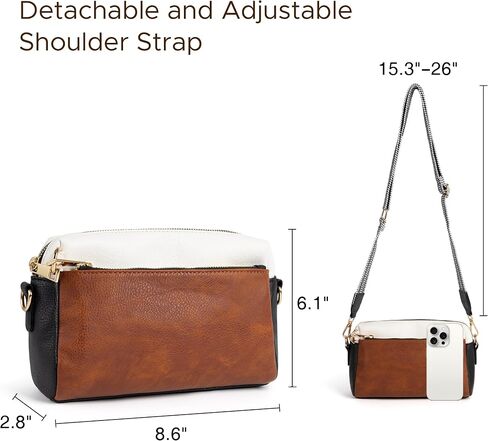 حقيبة Crossbody المضادة للسرقة للنساء ، RFID المقاومة لعمق القطع التي تمنع محافظ السفر ، حقيبة يد الكتف الصغيرة in Saudi Arabia