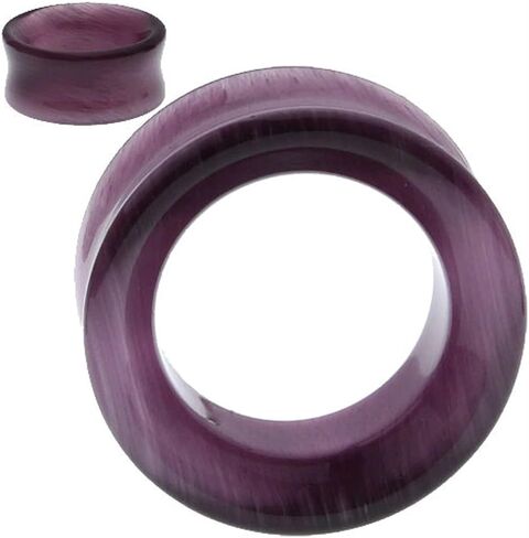 Cats Eye Glass Ear Gauges in Saudi Arabia