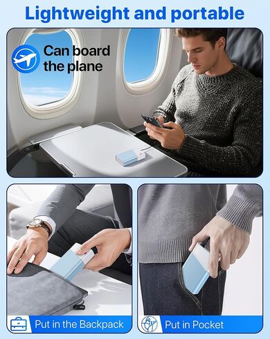 Portable Charger Power Bank 20000mAh - 22.5W PD شحن سريع للغاية مع كابل قابل للفصل ، USB -C In & Out Travel Prouttible Packte متوافق مع iPhone 16/15/14/13 iPad MacBook Samsung Moto ECT in Kuwait