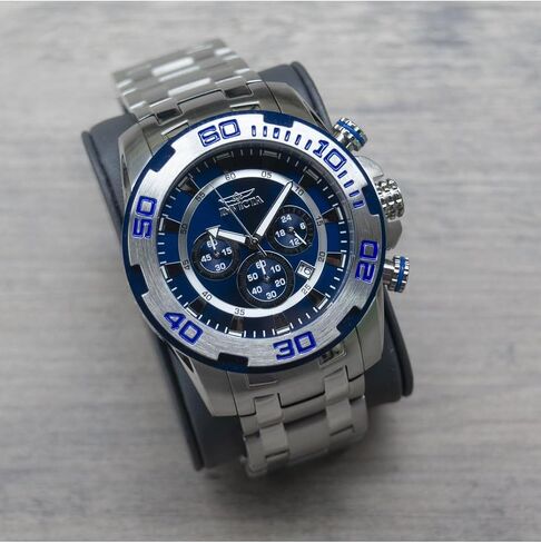 Invicta Men's 22319 Pro Diver Analog Display Quartz Silver Watch in Saudi Arabia