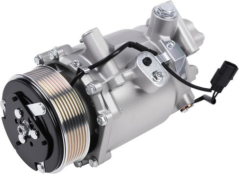 Air Conditioner AC Compressor Fit for A-cura TSX 2.4L 2009 2010 2011 2012 2013 2014, A/C Compressor with Clutch Replace for 38810RL5A02, 38900RL5A03, 57889 in Saudi Arabia