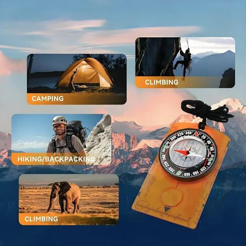 Compass Outdoor Navigation - Hiking Camping Backpack Compass, in Saudi Arabia