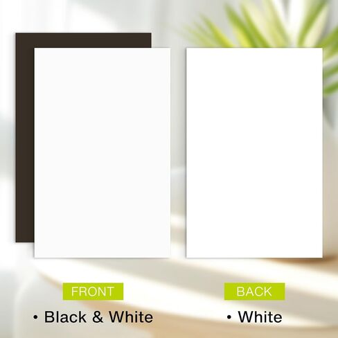 Golden State Art 20 Pack Uncut Mat Boards, 16x20 Acid-Free Backing Matt Boards for Frames, Prints, Pictures, Crafts - Black and Multicolor in Saudi Arabia