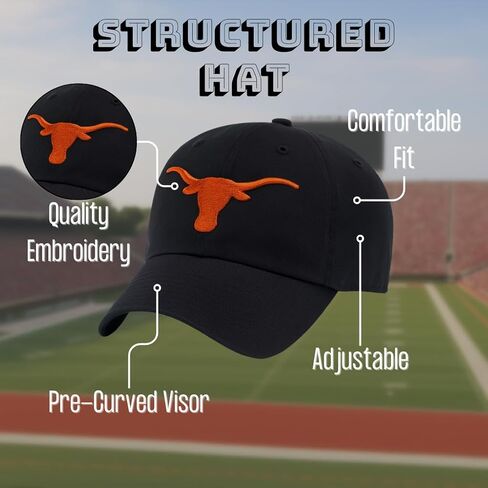 جامعة تكساس MVP Classic Edition Hat Logo Logo Team Cap القابلة للتعديل in Saudi Arabia