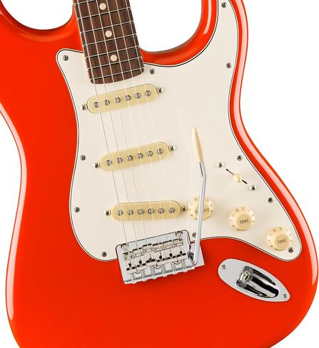 Fender Player II Stratocaster HSS - Polar White Bundle with Gig Bag, Strap, Cable, 3-Pack Picks and Guitar Cleaning Kit in Saudi Arabia